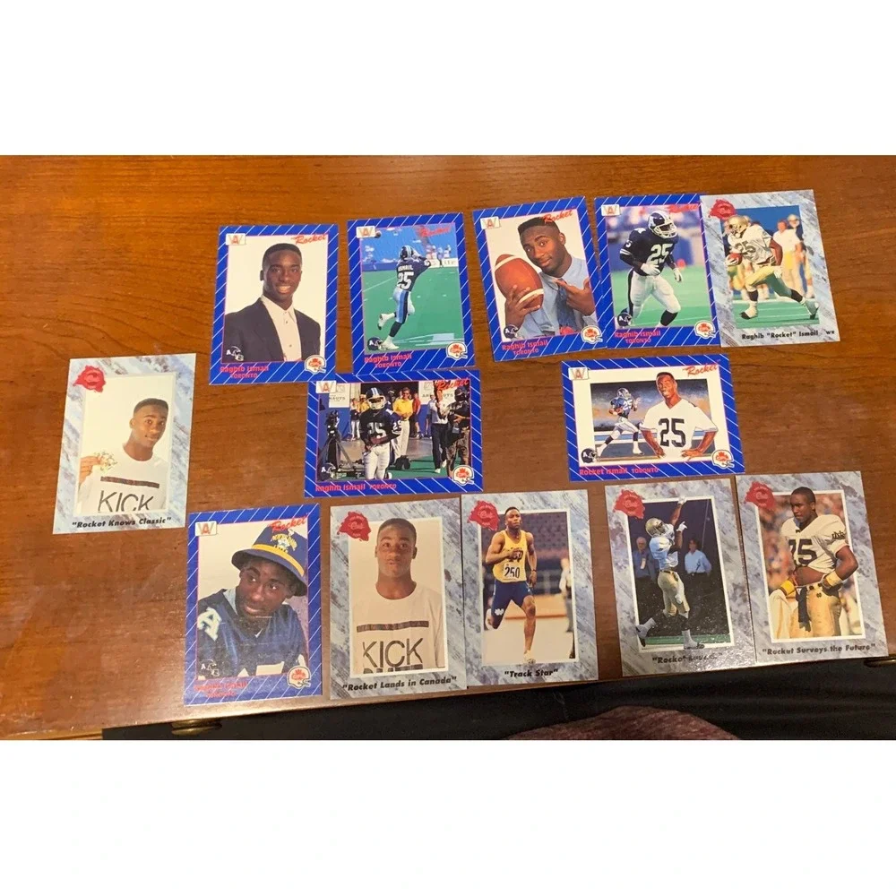 Rocket Ismail Card Lot of 13